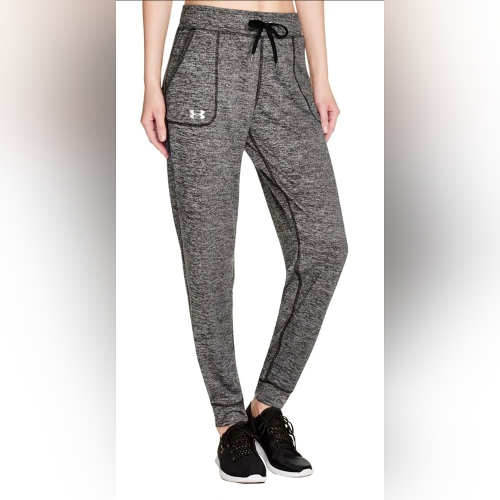 Under Armour Women's Charcoal Joggers, Size Medium